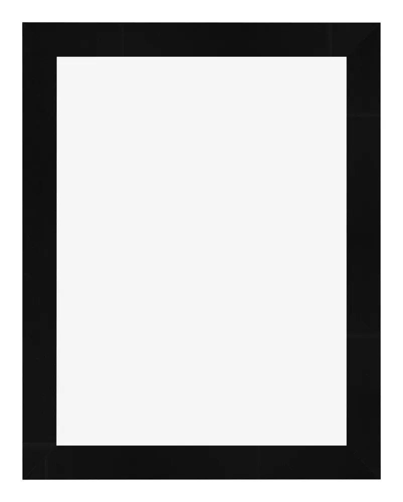 Bilderrahmen 36x48 cm - Schwarz Hochglanz - MDF - Pisa