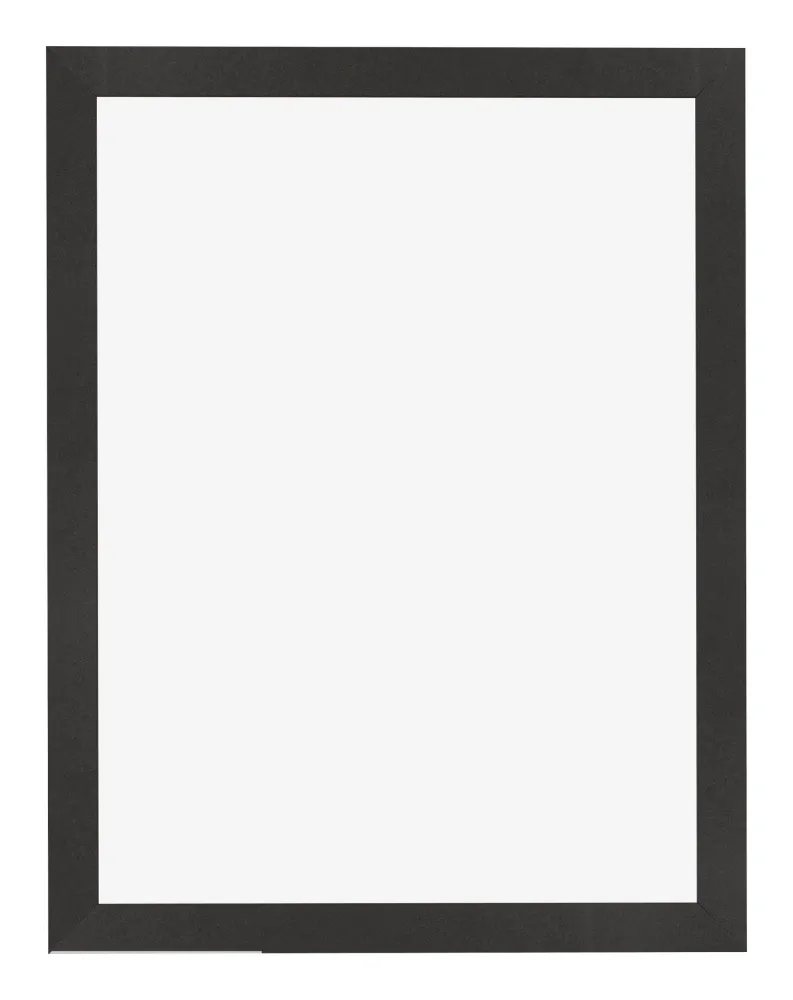 Bilderrahmen 36x48 cm - Schwarz Matt - MDF - Bologna