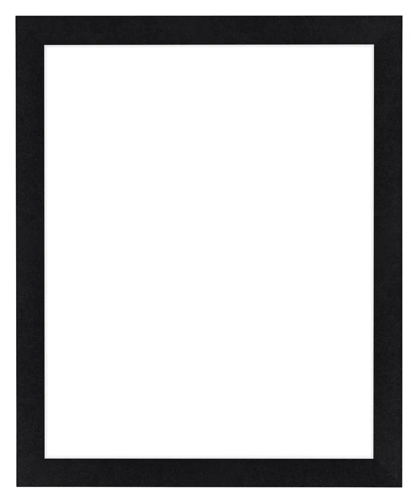 Bilderrahmen 36x49 cm - Schwarz Matt - MDF - Como