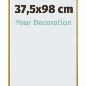 Bilderrahmen 37,5x98 cm - Gold - Kunststoff - Evry