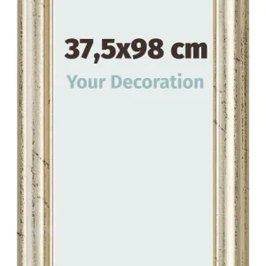 Bilderrahmen 37,5x98 cm - Metallglanz - MDF - Lazio