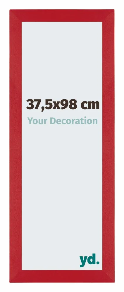 Bilderrahmen 37,5x98 cm - Rot - MDF - Mura