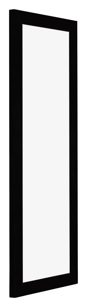 Bilderrahmen 37,5x98 cm - Schwarz Hochglanz - MDF - Mura