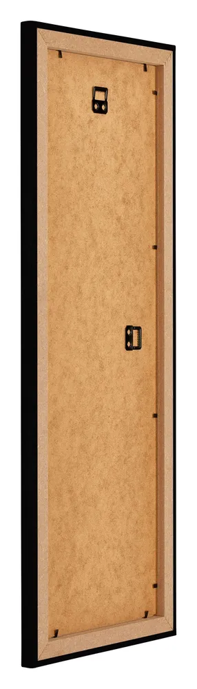 Bilderrahmen 37,5x98 cm - Schwarz Hochglanz - MDF - Mura