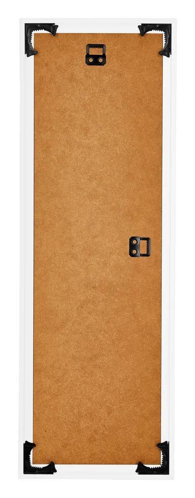 Bilderrahmen 37,5x98 cm - Weiss Hochglanz - Kunststoff - Bordeaux