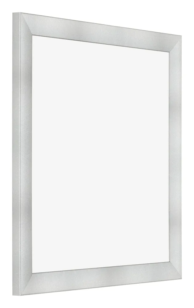 Bilderrahmen 40x40 cm - Aluminium Gebürstet - MDF - Pisa