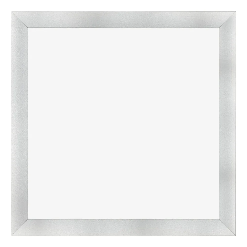 Bilderrahmen 40x40 cm - Aluminium Gebürstet - MDF - Pisa