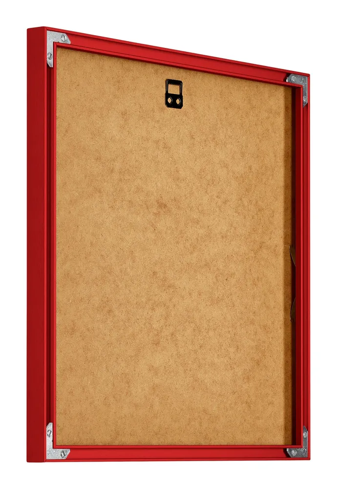 Bilderrahmen 40x40 cm - Ferrari Rot - Aluminium - New York