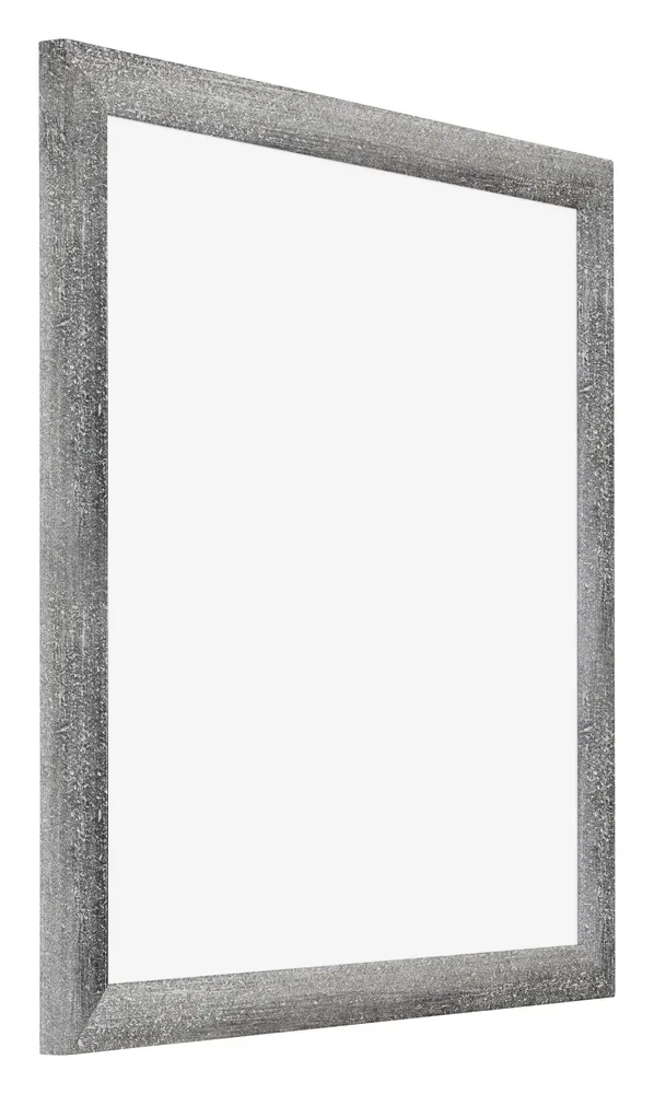 Bilderrahmen 40x40 cm - Grau Gewischt - MDF - Mura