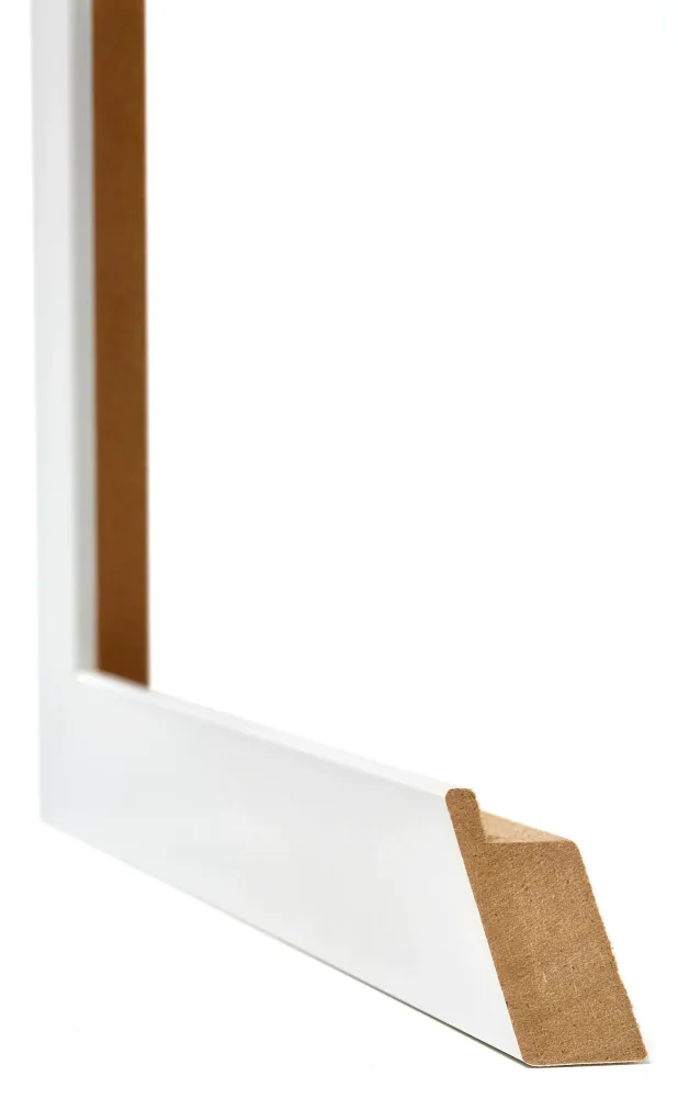 Bilderrahmen 40x45 cm - Weiss Hochglanz - MDF - Mura