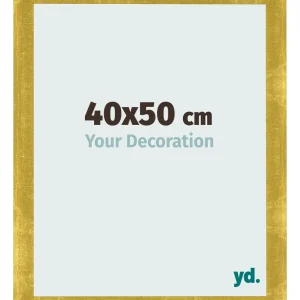 Bilderrahmen 40x50 cm - Gold Vintage - MDF - Pisa