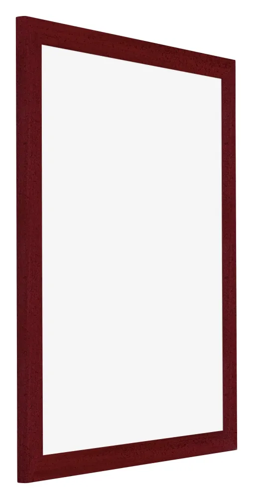Bilderrahmen 40x50 cm - Weinrot Gewischt - MDF - Mura