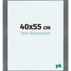 Bilderrahmen 40x55 cm - Eisen Gewischt - MDF - Como