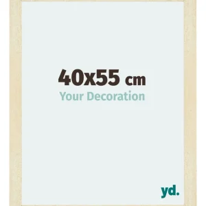 Bilderrahmen 40x55 cm - Sand Gewischt - MDF - Mura
