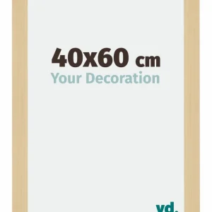 Bilderrahmen 40x60 cm - Ahorn Dekor - MDF - Mura