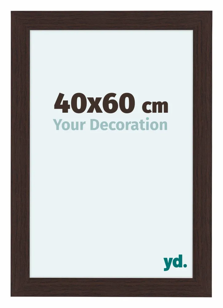 Bilderrahmen 40x60 cm - Eiche Dunkel - MDF - Como