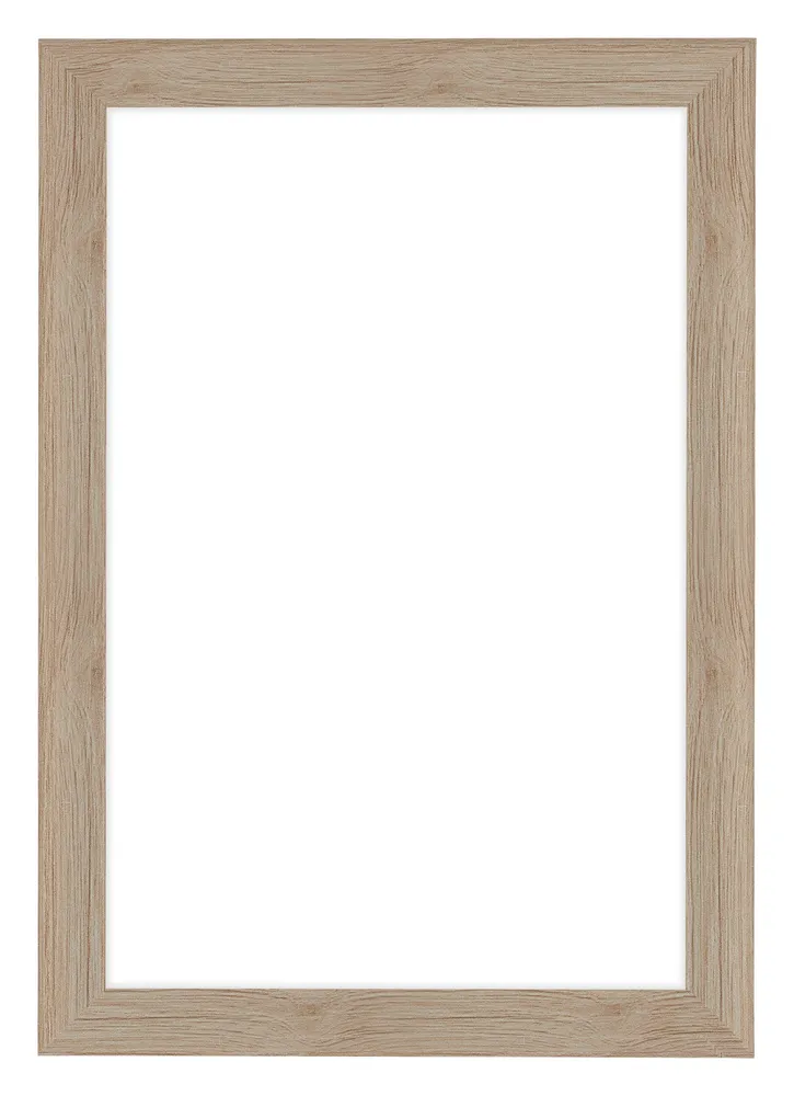 Bilderrahmen 40x60 cm - Eiche Hell - MDF - Como