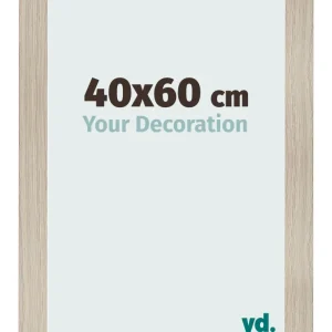 Bilderrahmen 40x60 cm - Eiche Hell - MDF - Pisa