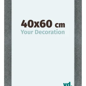 Bilderrahmen 40x60 cm - Eisen Gewischt - MDF - Como