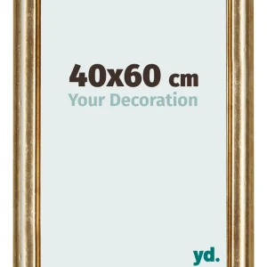 Bilderrahmen 40x60 cm - Gold Antik - MDF - Lazio