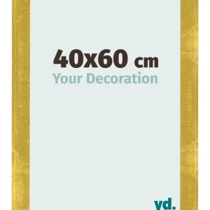 Bilderrahmen 40x60 cm - Gold Vintage - MDF - Pisa