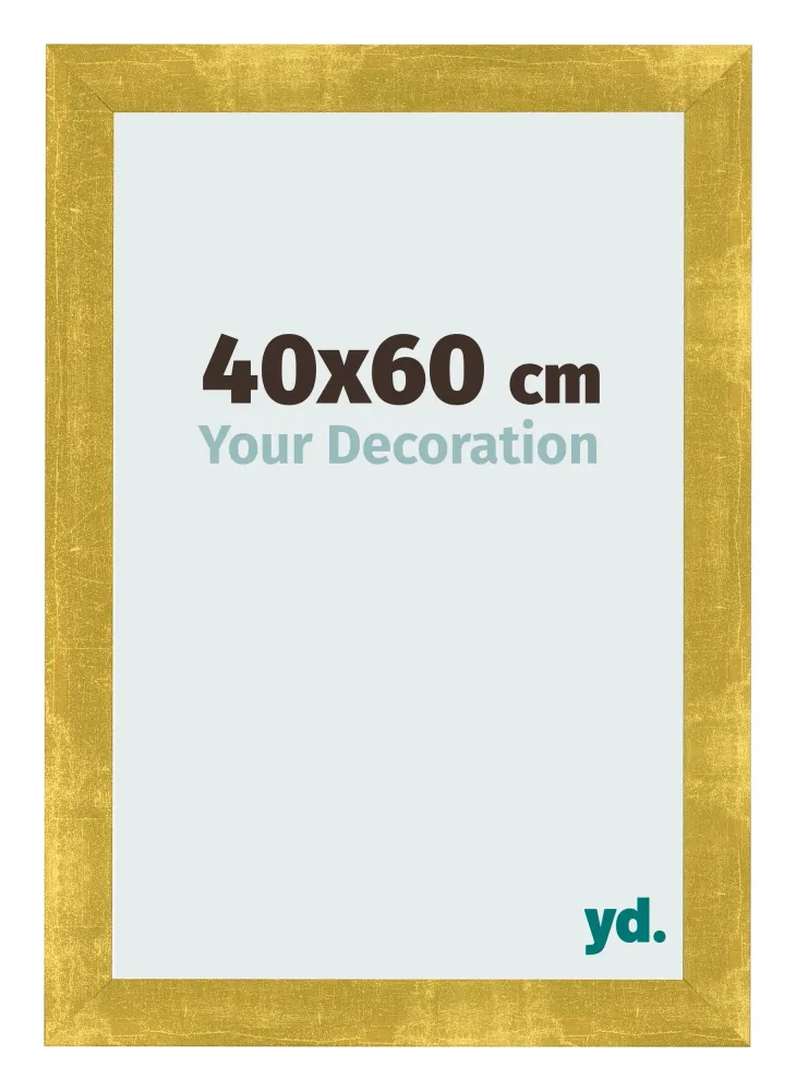 Bilderrahmen 40x60 cm - Gold Vintage - MDF - Pisa