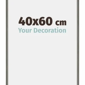 Bilderrahmen 40x60 cm - Mercury Struktur - Aluminium - New York