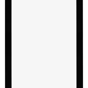 Bilderrahmen 40x60 cm - Schwarz Hochglanz - MDF - Mura