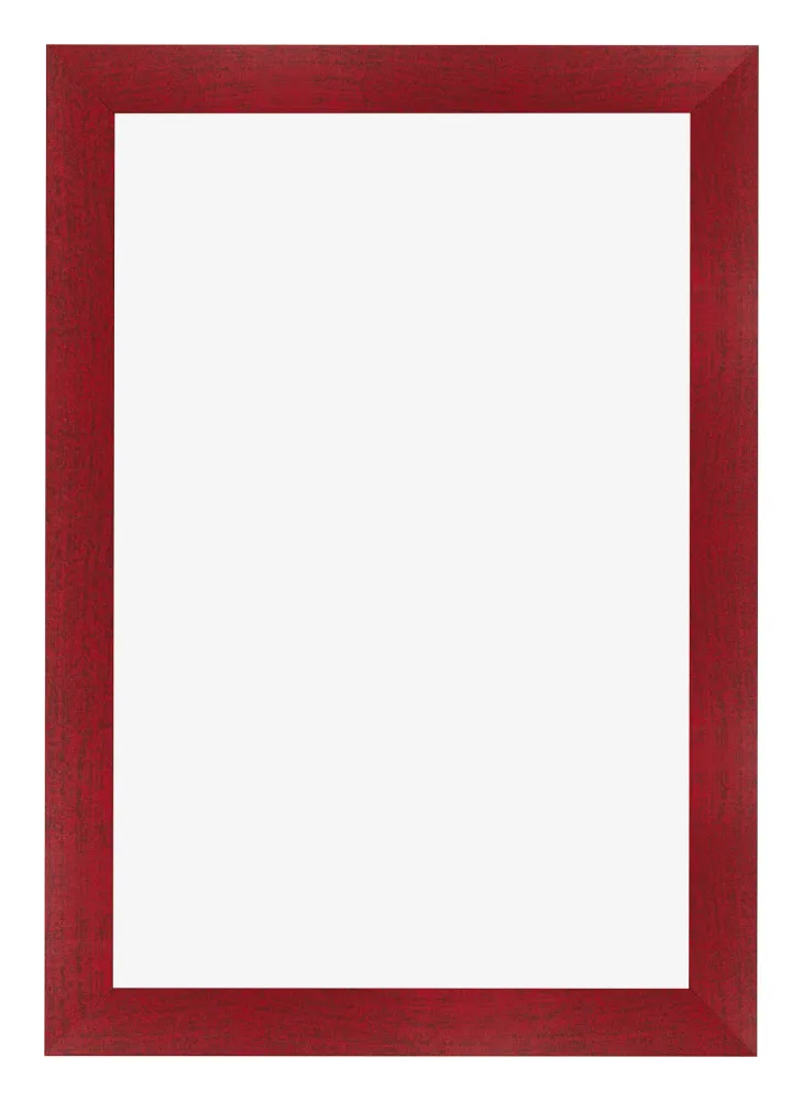 Bilderrahmen 40x60 cm - Weinrot Gewischt - MDF - Pisa