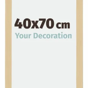 Bilderrahmen 40x70 cm - Ahorn Dekor - MDF - Mura
