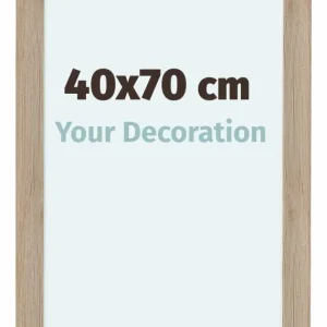 Bilderrahmen 40x70 cm - Eiche Hell - MDF - Como