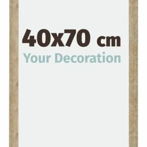 Bilderrahmen 40x70 cm - Gold - MDF - Catania