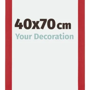 Bilderrahmen 40x70 cm - Rot - MDF - Mura
