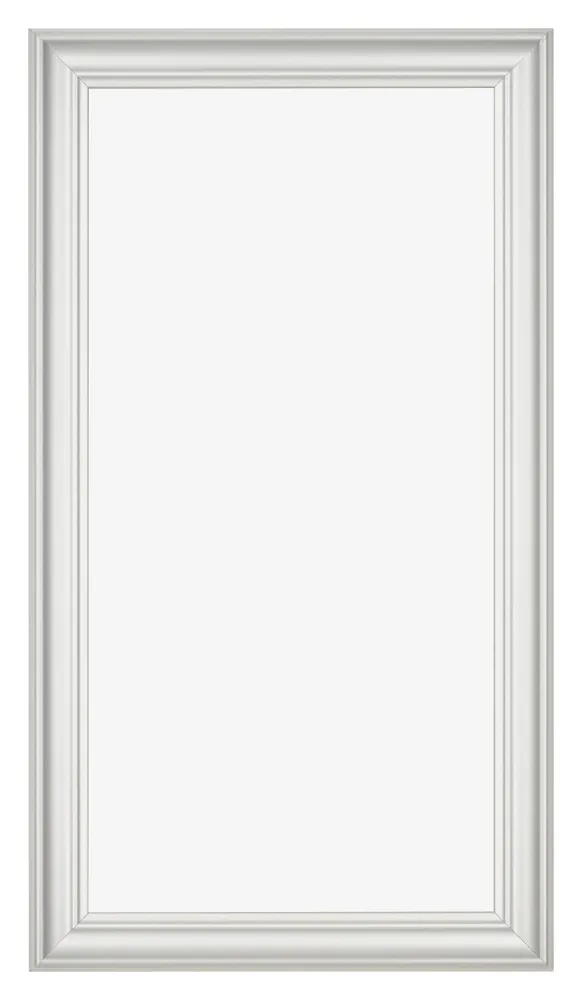 Bilderrahmen 40x70 cm - Weiß Gemasert - MDF - Lazio