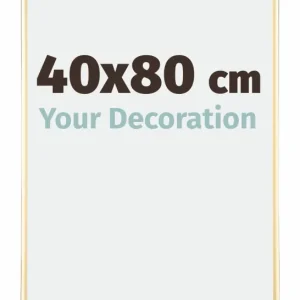 Bilderrahmen 40x80 cm - Gold - Aluminium - Kent