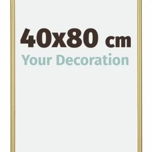 Bilderrahmen 40x80 cm - Gold - Kunststoff - Annecy