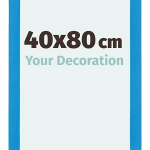 Bilderrahmen 40x80 cm - Hellblau - MDF - Mura