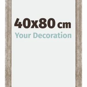 Bilderrahmen 40x80 cm - Metall Vintage - MDF - Mura