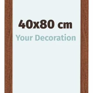 Bilderrahmen 40x80 cm - Nussbaum - MDF - Como