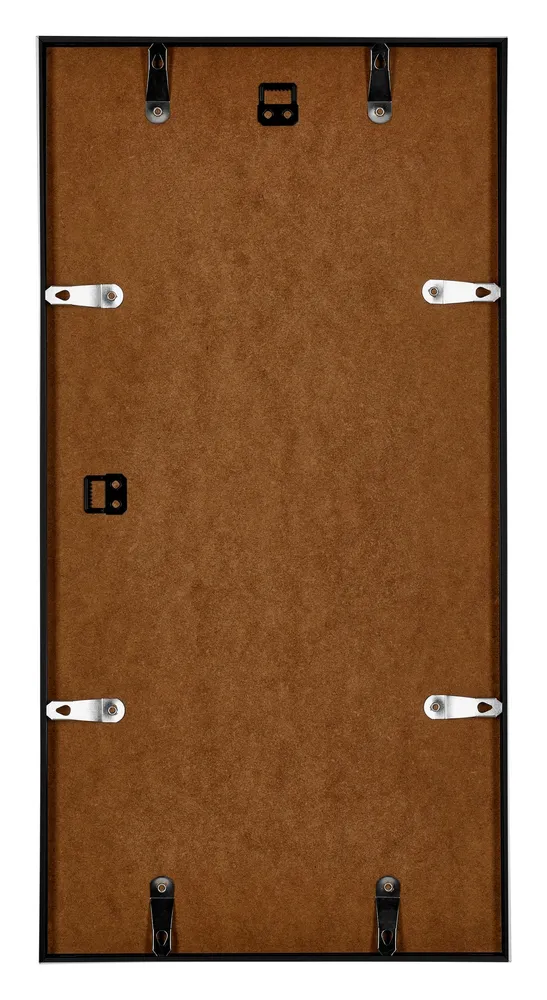 Bilderrahmen 40x80 cm - Schwarz Matt - Aluminium - Kent