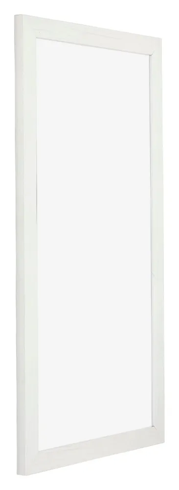 Bilderrahmen 40x80 cm - Weiss Gemasert - MDF - Mura
