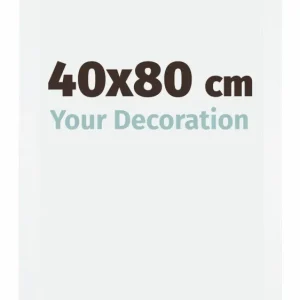 Bilderrahmen 40x80 cm - Weiss - MDF - Catania