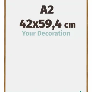 Bilderrahmen A2 - 42x59,4 cm - DIN A2 Buche Hell - Kunststoff - Evry