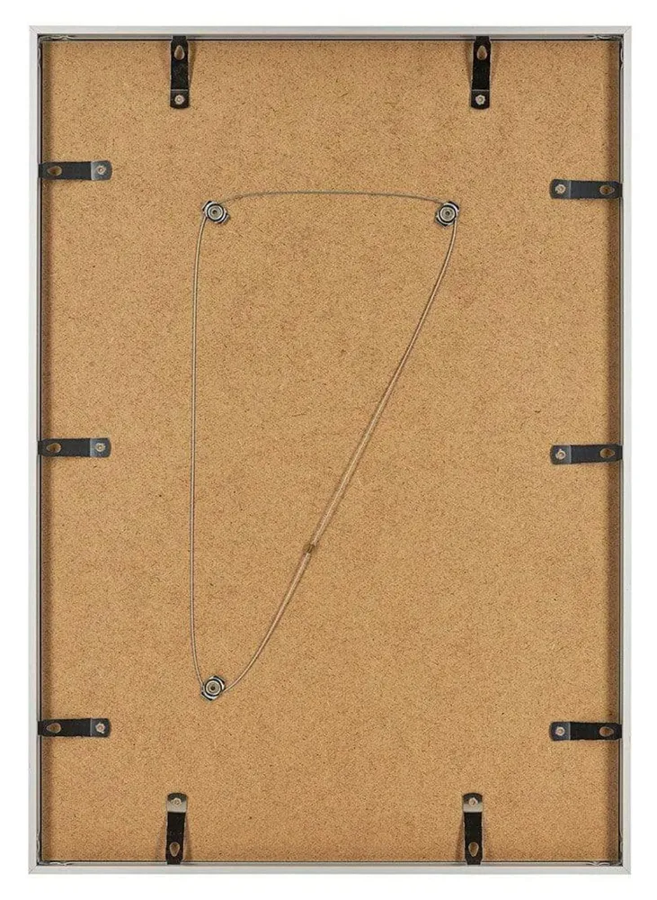 Bilderrahmen A2 - 42x59,4 cm - DIN A2 Silber - Aluminium - Aurora