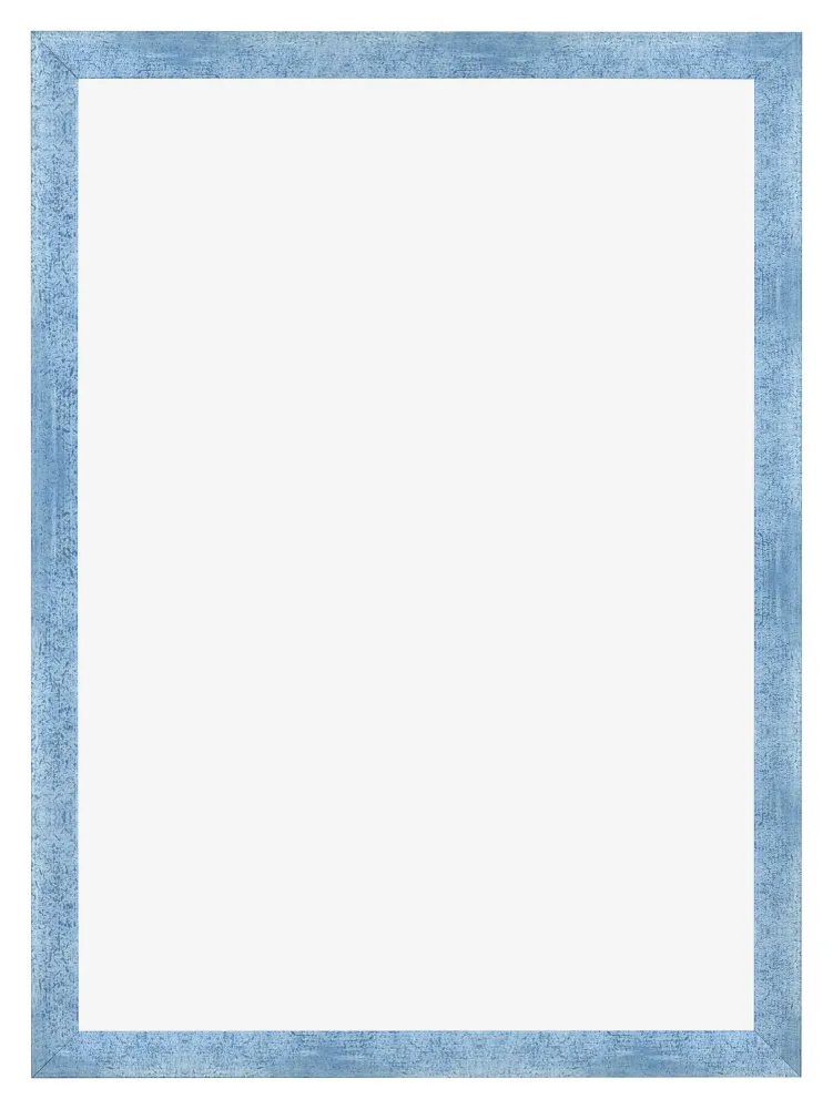 Bilderrahmen A2 - 42x59,4 cm - Hellblau Gewischt - MDF - Pisa