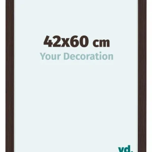 Bilderrahmen 42x60 cm - Eiche Dunkel - MDF - Como