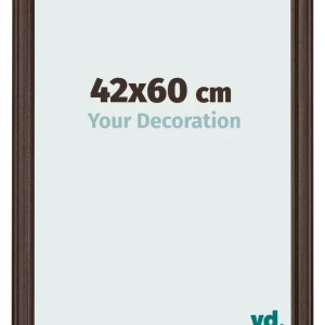 Bilderrahmen 42x60 cm - Eiche Dunkel - MDF - Lazio