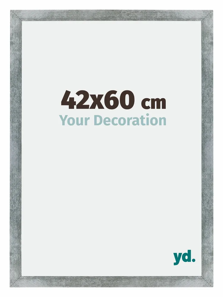 Bilderrahmen 42x60 cm - Eisen Gewischt - MDF - Mura