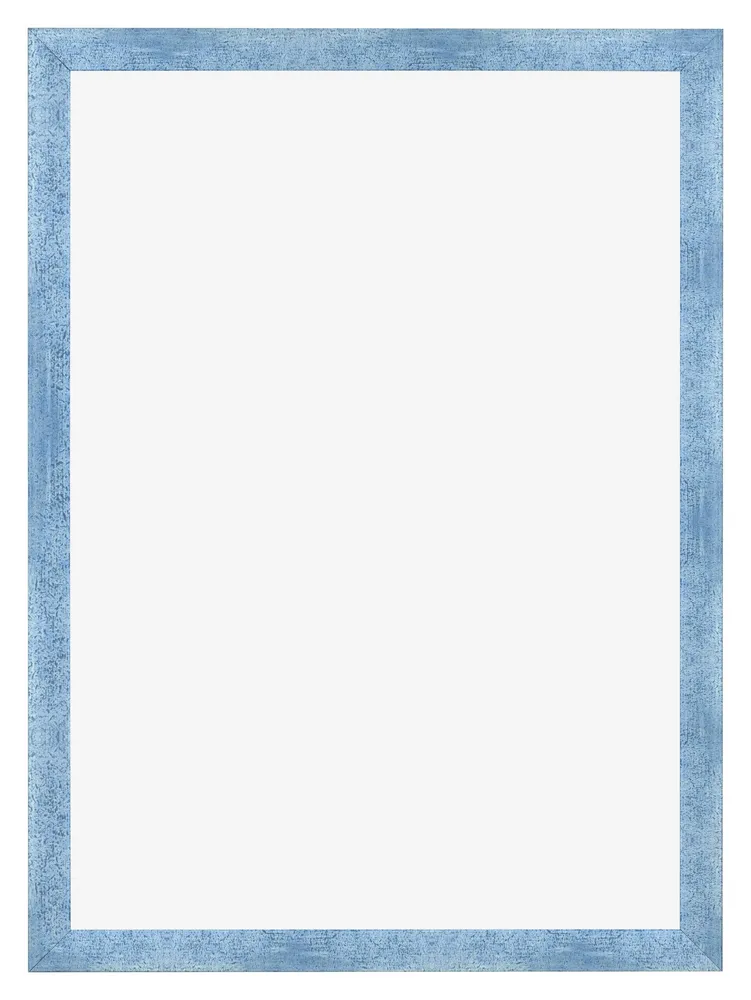 Bilderrahmen 42x60 cm - Hellblau Gewischt - MDF - Pisa