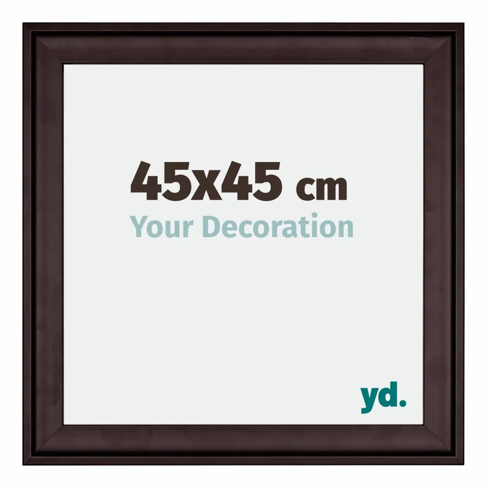 Bilderrahmen 45x45 cm - Braun - Holz - Birmingham